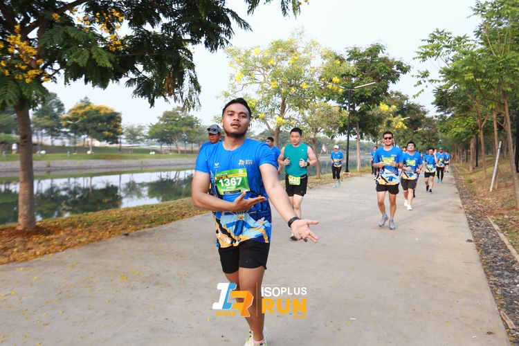 Race photo from ISOPlus Run 2024 Jakarta