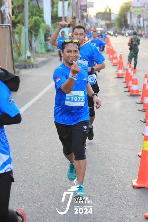 Race photo from Jabar Run 10K 2024