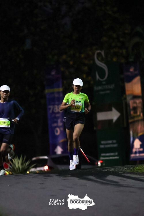 Race photo from Taman Budaya x BOGORUN 2025