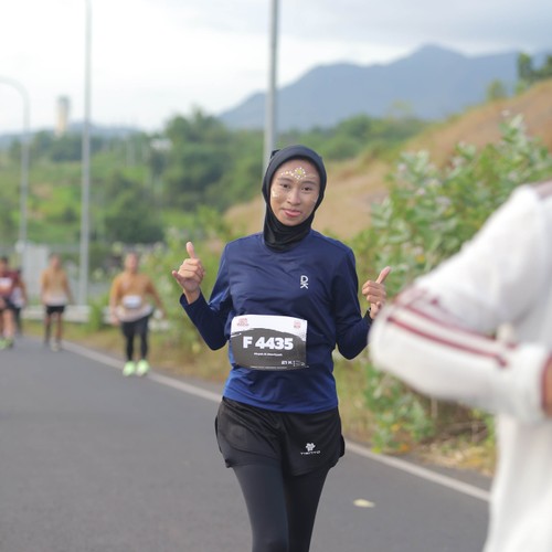 Race photo from KEDIRI HALF MARATHON 2026