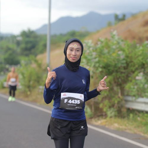 Race photo from KEDIRI HALF MARATHON 2026