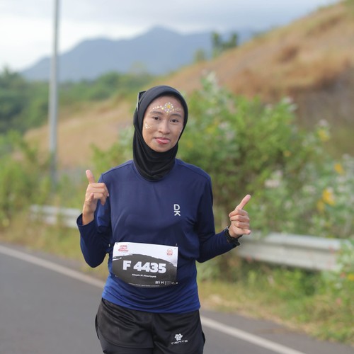 Race photo from KEDIRI HALF MARATHON 2026