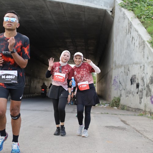 Race photo from KEDIRI HALF MARATHON 2026