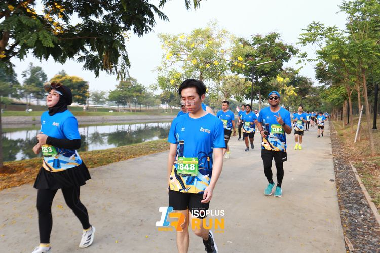 Race photo from ISOPlus Run 2024 Jakarta