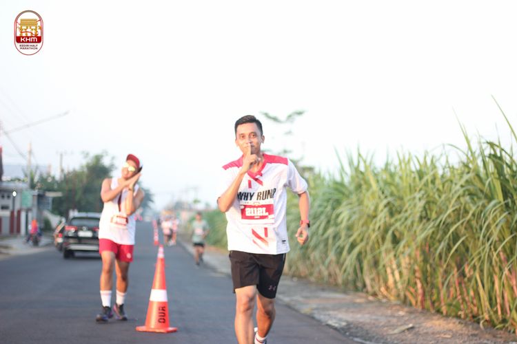 Race photo from Kediri Half Marathon 2024