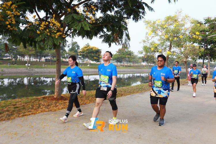 Race photo from ISOPlus Run 2024 Jakarta