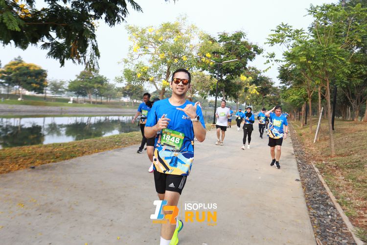 Race photo from ISOPlus Run 2024 Jakarta