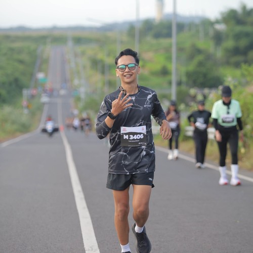 Race photo from KEDIRI HALF MARATHON 2026