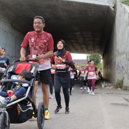 Race photo from KEDIRI HALF MARATHON 2026