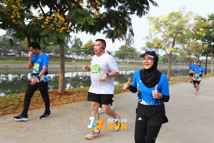 Race photo from ISOPlus Run 2024 Jakarta