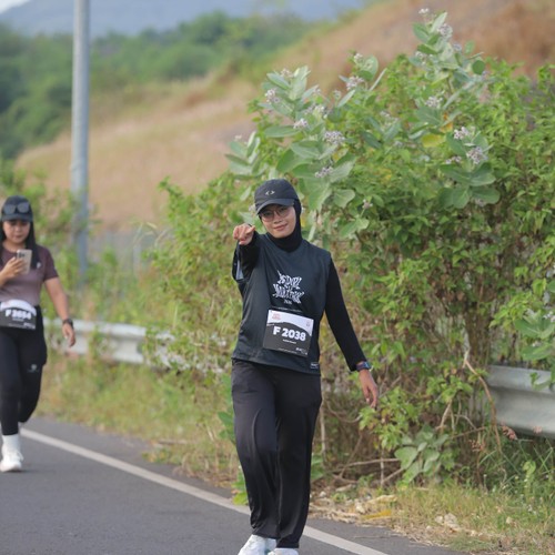 Race photo from KEDIRI HALF MARATHON 2026