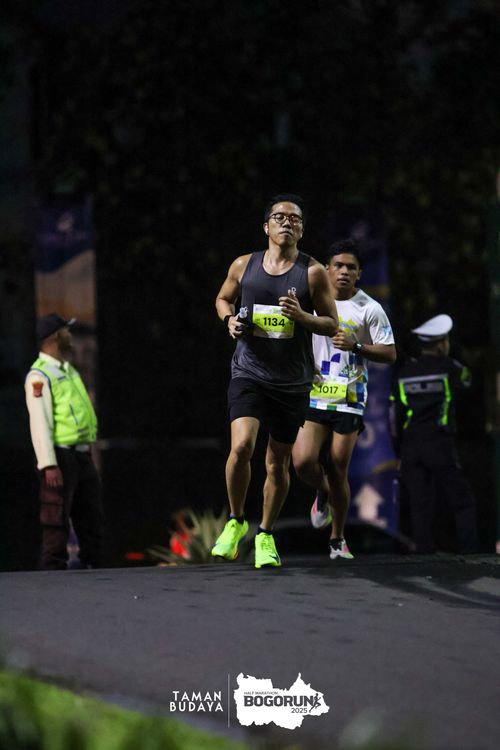 Race photo from Taman Budaya x BOGORUN 2025