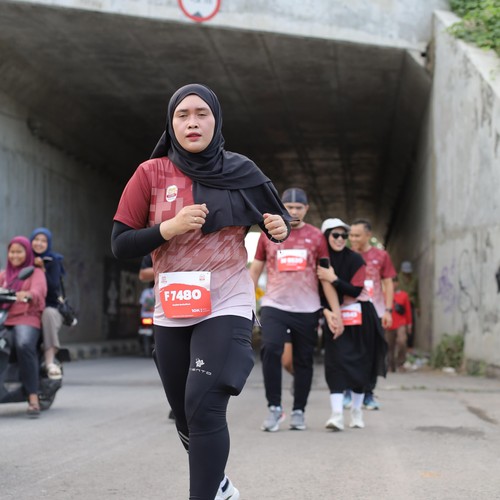 Race photo from KEDIRI HALF MARATHON 2026