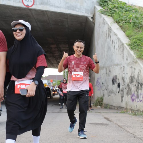 Race photo from KEDIRI HALF MARATHON 2026