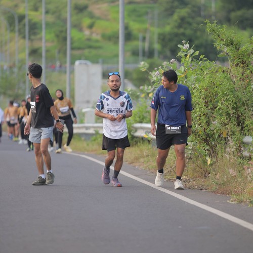 Race photo from KEDIRI HALF MARATHON 2026