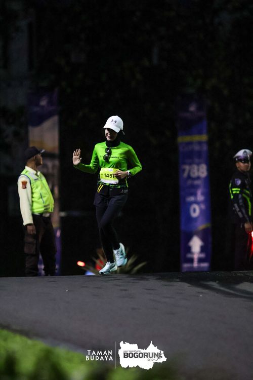 Race photo from Taman Budaya x BOGORUN 2025