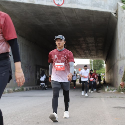 Race photo from KEDIRI HALF MARATHON 2026