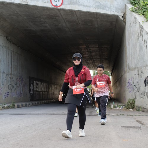 Race photo from KEDIRI HALF MARATHON 2026