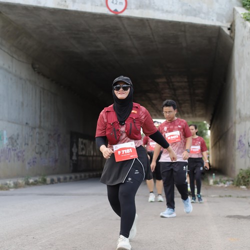 Race photo from KEDIRI HALF MARATHON 2026