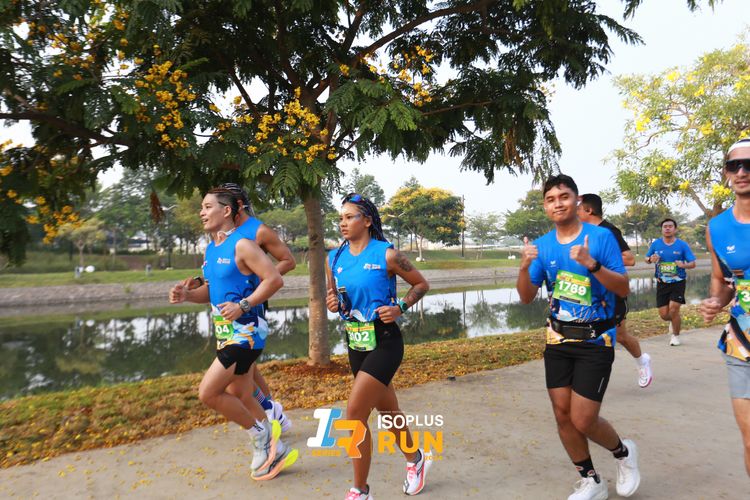 Race photo from ISOPlus Run 2024 Jakarta