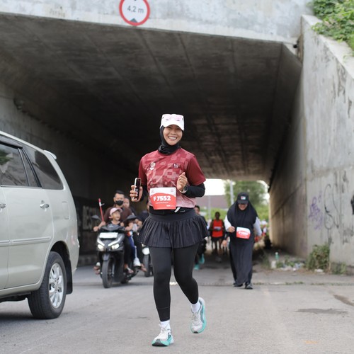 Race photo from KEDIRI HALF MARATHON 2026