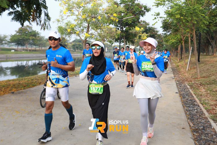 Race photo from ISOPlus Run 2024 Jakarta