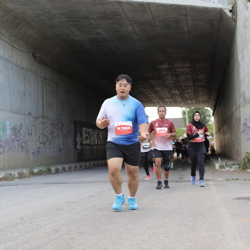 Race photo from KEDIRI HALF MARATHON 2026