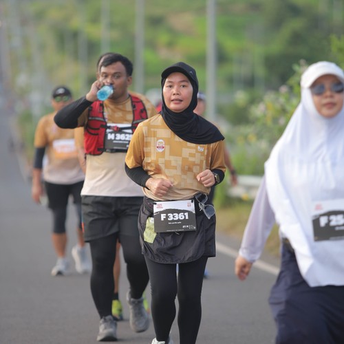 Race photo from KEDIRI HALF MARATHON 2026