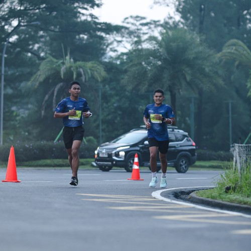 Race photo from BOGORUN 2026