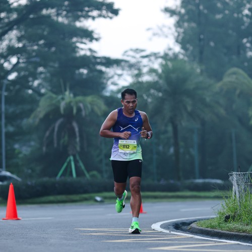 Race photo from BOGORUN 2026