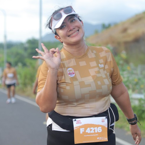 Race photo from KEDIRI HALF MARATHON 2026