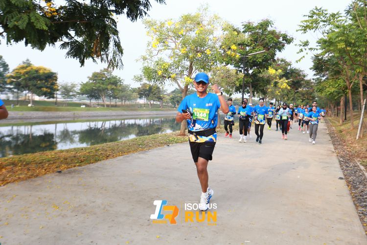 Race photo from ISOPlus Run 2024 Jakarta