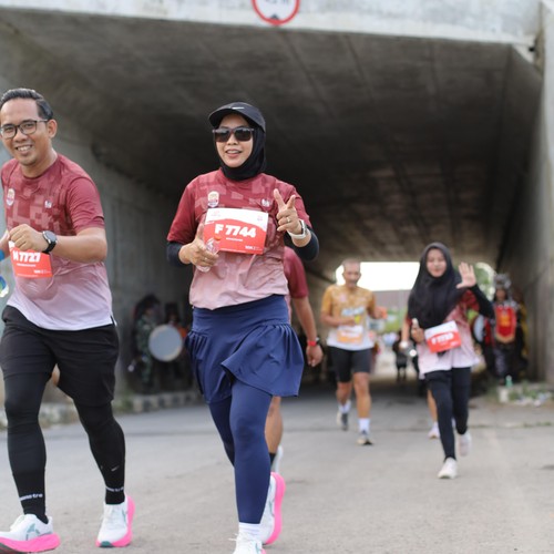 Race photo from KEDIRI HALF MARATHON 2026