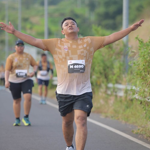 Race photo from KEDIRI HALF MARATHON 2026