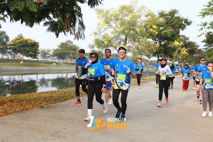 Race photo from ISOPlus Run 2024 Jakarta