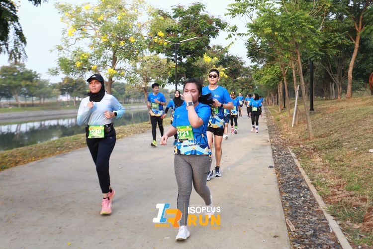 Race photo from ISOPlus Run 2024 Jakarta