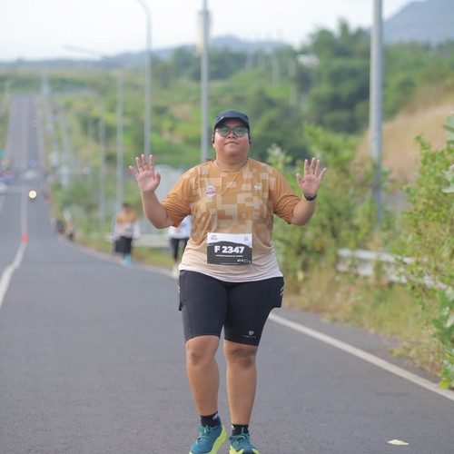 Race photo from KEDIRI HALF MARATHON 2026