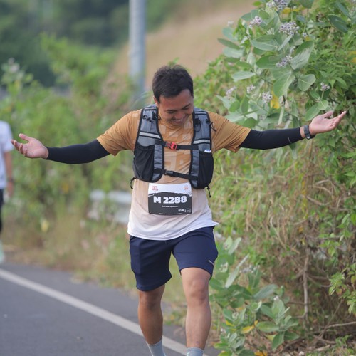 Race photo from KEDIRI HALF MARATHON 2026