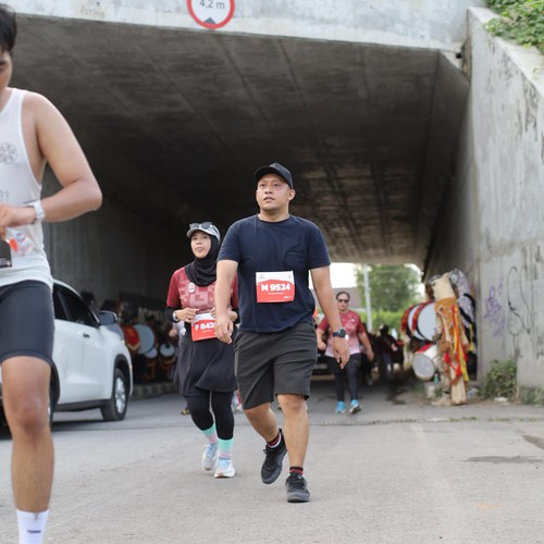 Race photo from KEDIRI HALF MARATHON 2026