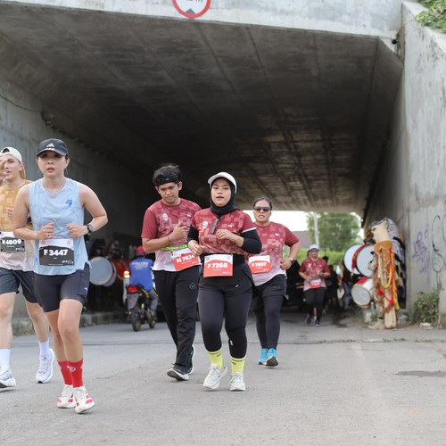 Race photo from KEDIRI HALF MARATHON 2026