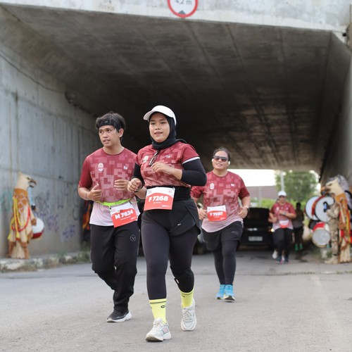 Race photo from KEDIRI HALF MARATHON 2026