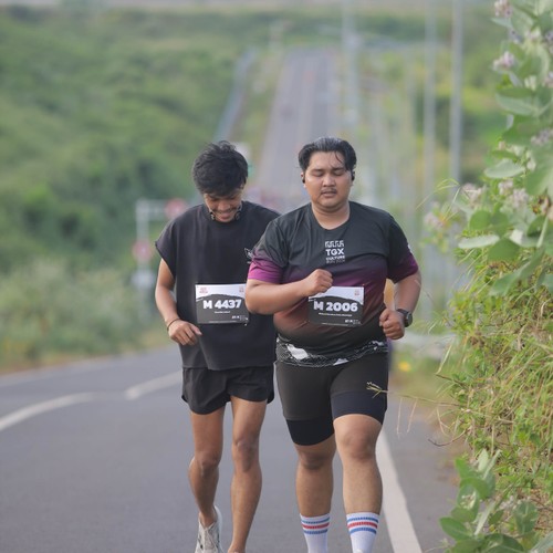 Race photo from KEDIRI HALF MARATHON 2026