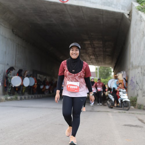 Race photo from KEDIRI HALF MARATHON 2026