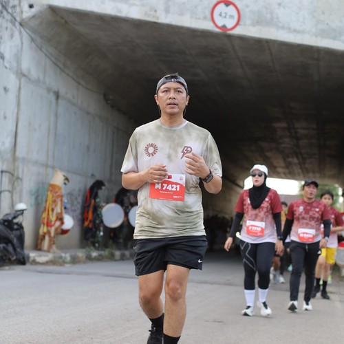 Race photo from KEDIRI HALF MARATHON 2026