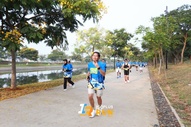 Race photo from ISOPlus Run 2024 Jakarta