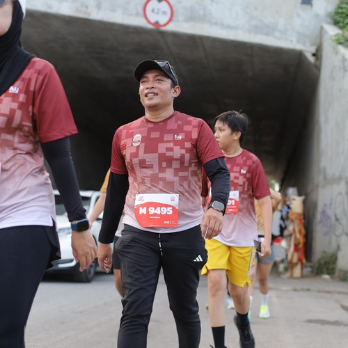 Race photo from KEDIRI HALF MARATHON 2026
