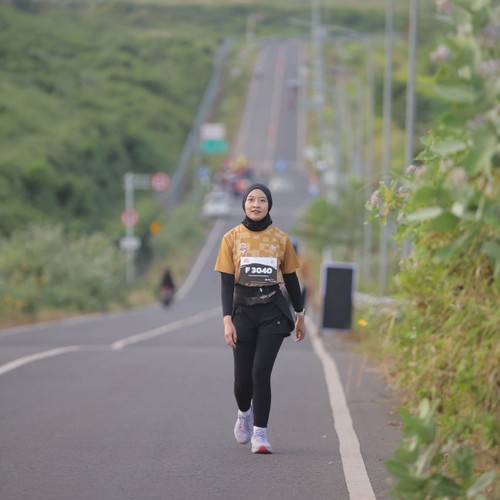 Race photo from KEDIRI HALF MARATHON 2026