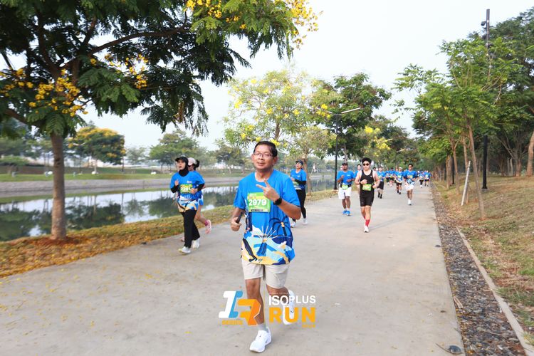 Race photo from ISOPlus Run 2024 Jakarta
