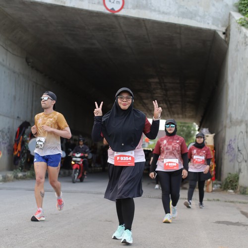 Race photo from KEDIRI HALF MARATHON 2026