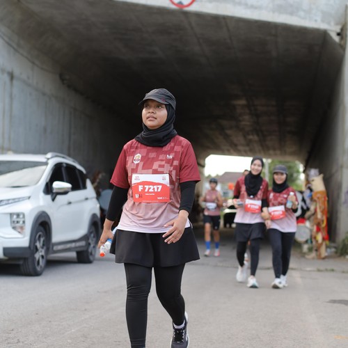 Race photo from KEDIRI HALF MARATHON 2026
